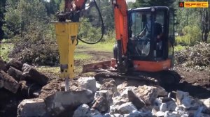 Гидромолот на базе различной Спецтехники