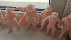 вся коллекция 3D фигурок из смолы
