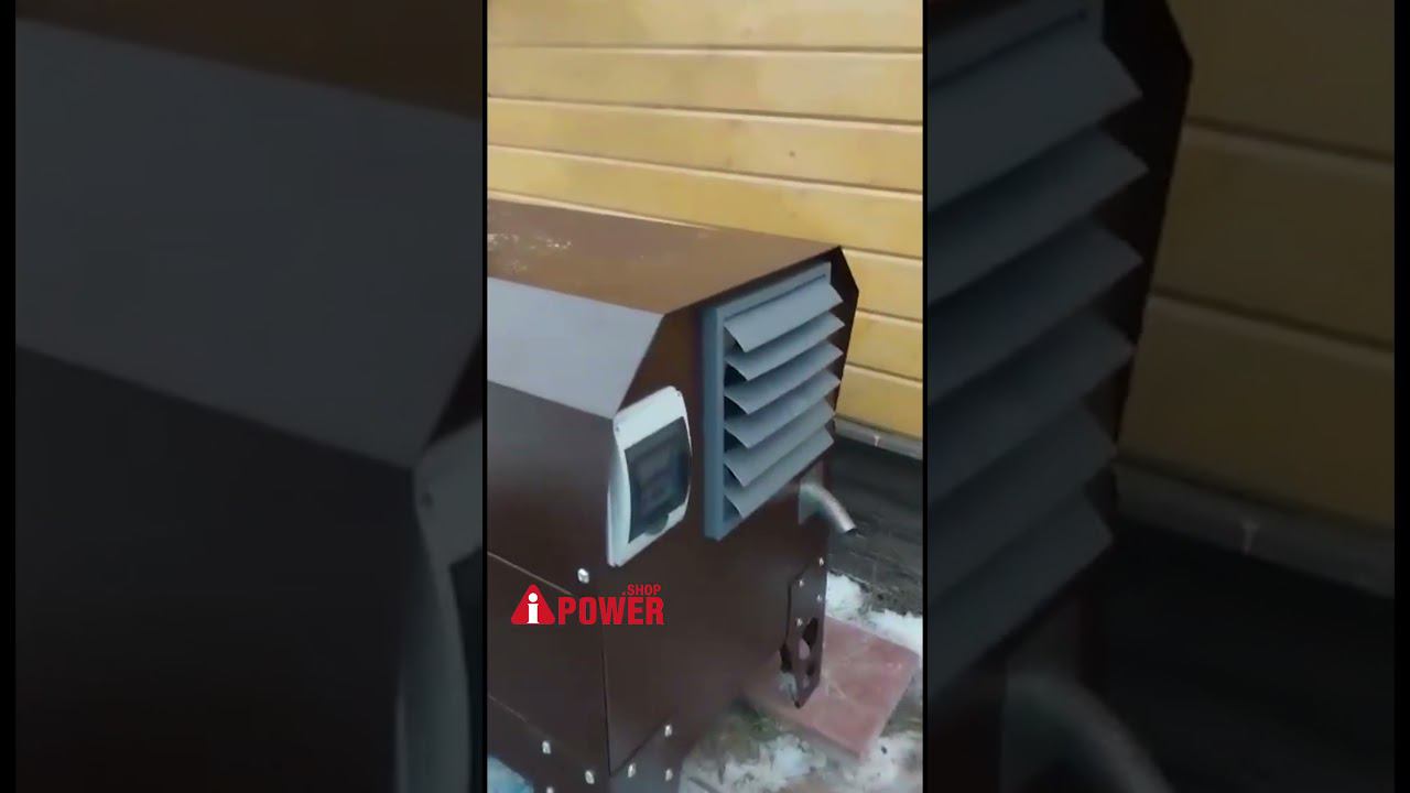Монтаж генератора для дома в кожухе с автозапуском A-iPower a8500ea. (Старое село) #shorts