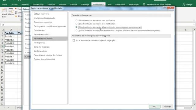 EXCEL - Comment ACTIVER LES MACROS ? смотреть онлайн