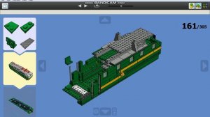 Электровоз ЧС-7 из ЛЕГО (инструкция по сборке)