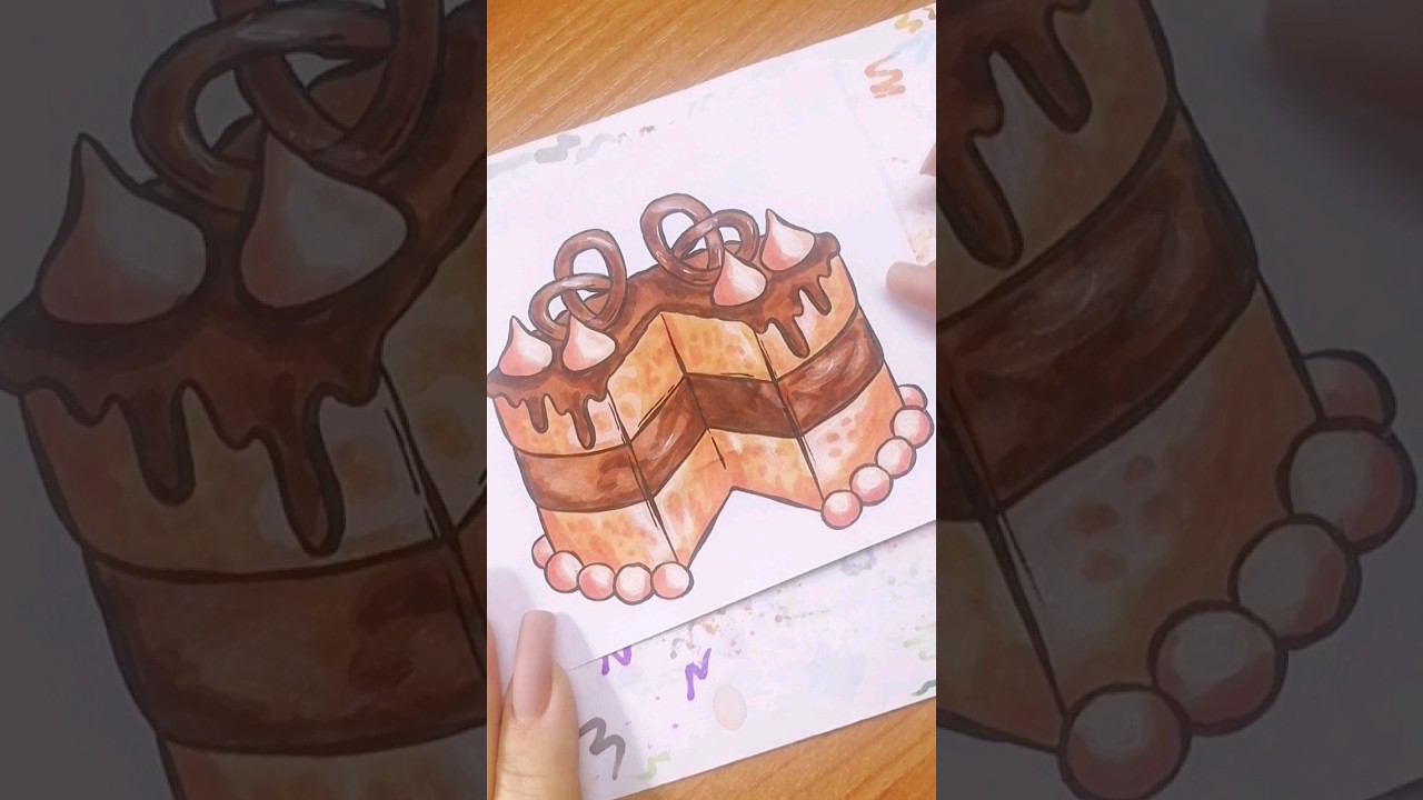 как я рисую БУМАЖНЫЕ СЮРПРИЗЫ на заказ #Рисунок #бумажныесюрпризы #рисуюназаказ #рисункиназаказ #бс