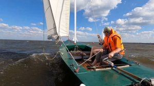 Самодельные швертботы учатся стартовать