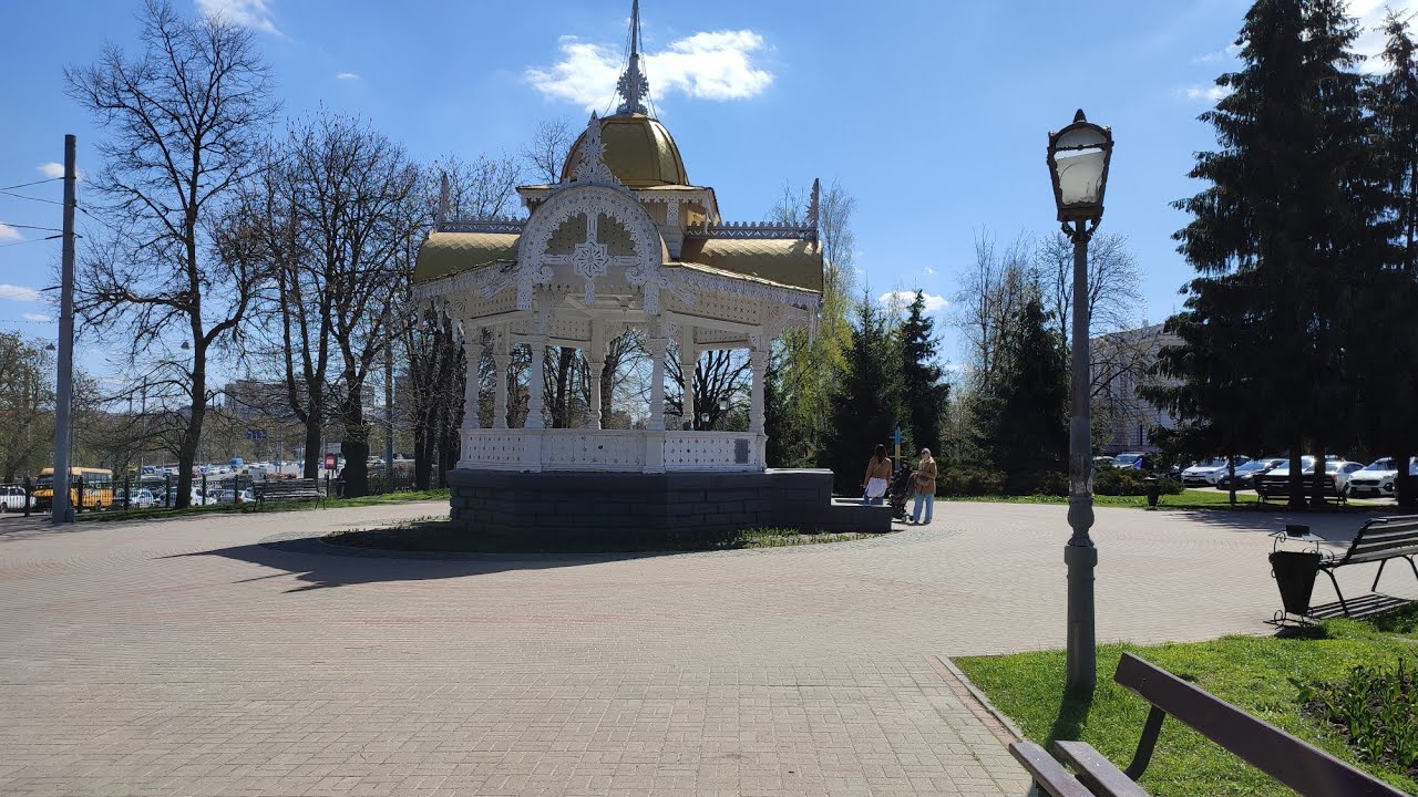 Как выглядит центр города Сумы. Прогулка в центре Сум