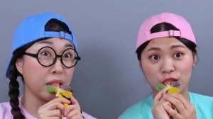 Желейные конфеты Радужный десерт Мукбанг DONA