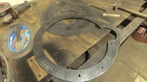 Переходная плита на двигатель 3TNA68 UC1