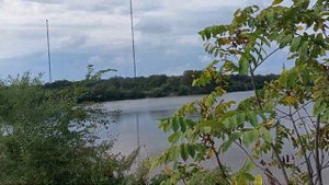 Водохранилище. Дамба. Водозабор. Давыдовка 12.09.2022