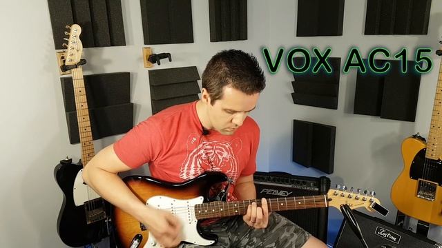 VOX MV50 AC VS AC15C1 - Ampifiler Tone Comparison смотреть онлайн