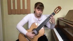 Минина Дарина Юрьевна. М.Понсе "Классическая соната, 1ч.",С.Руднев "Ивушка"