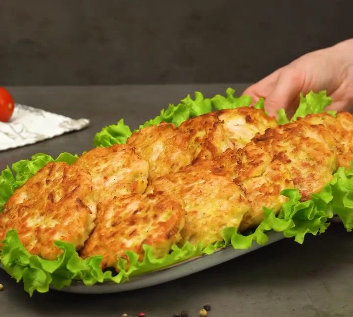 Просто куриная грудка и 2 картофелины