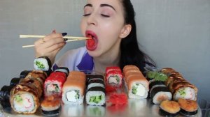 МОЙ КАНАЛ ЗАБЛОКИРОВАЛИ, как это было ?? Суши 🍣 Роллы Мукбанк/ Ayka Emilly