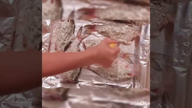 Запеченная рыба с картошкой смотреть онлайн