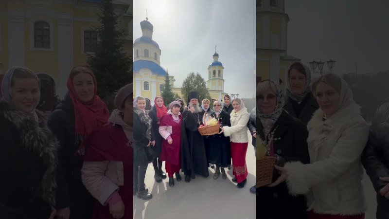 Поздравление с Пасхой от архимандрита Мелхиседека (Артюхина) и Фонда Архангела Михаила