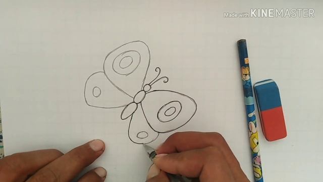 КАК НАРИСОВАТЬ БАБОЧКУ/КАПАЛАК РАСМ ЧИЗИШ/КӨПӨЛӨК СУРӨТ ТАРТУУ/СУРЕТ САЛУ/HOW TO DRAW A BUTTERVLY смотреть онлайн
