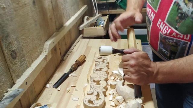 Резба барокко. Рамка, начало. смотреть онлайн