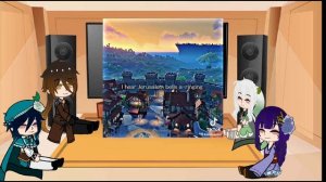 Genshin impact react to Venti (Archons react to) ||first video||