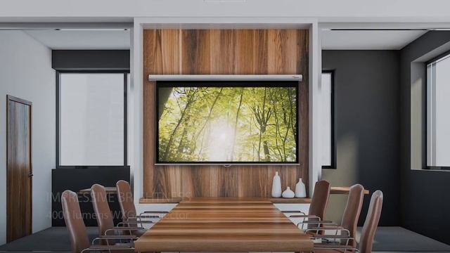 The ZW350e eco-friendly laser projector