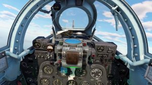 Вылет на Су-7Б в VR шлеме в War Thunder. СБ режим.