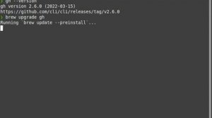 gh cli upgrade