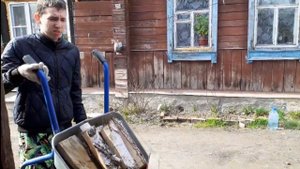 208/Блинчики со сметаной/Складываем дрова/Купила горшочки,посадила цветы