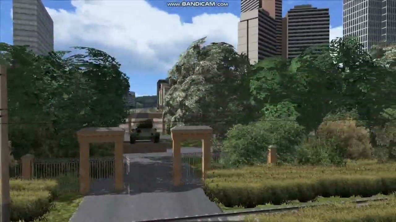 RW train simulator трамвайная карта Муркенбург - расширение смотреть онлайн