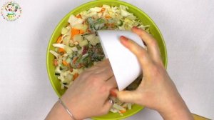 Капуста тушеная с мясом в рукаве в духовке