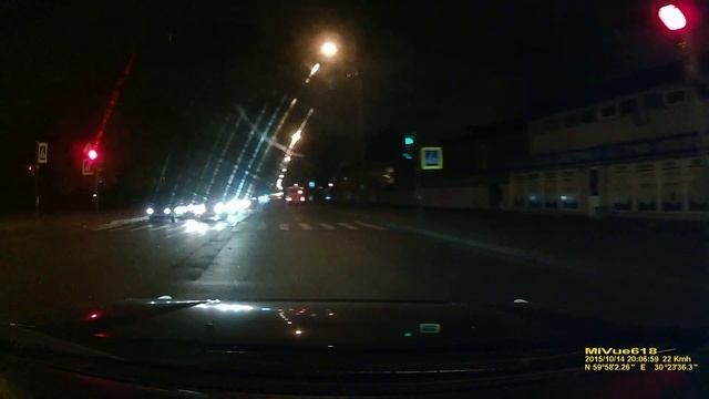 Тест Mio MiVue 618 (Ночь) ч2. смотреть онлайн