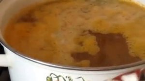 Суп с мясом, грибами и вермишелью