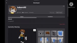 Tubers93 is back on Roblox?!?