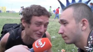 Панки жгут на "Нашествии-2012": бухать, валяться, домой не появляться