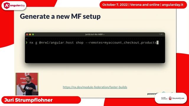 Architecting large scale Angular apps with Module Federation | Juri Strumpflohner | angularday 2022 смотреть онлайн
