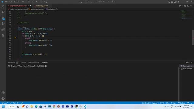 How to Create an Alphabet Symbol Pattern in Java (C) | #C #java смотреть онлайн