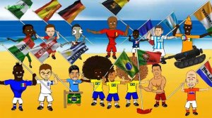 ??WORLD CUP 2014 OPENING CEREMONY?? by 442oons (World Cup Song Cartoon)