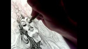 TIMELAPSE by Tom Denney creating "AztecGoddess"