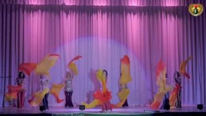 Коллектив Скарабей   Шоу номер с вейлами