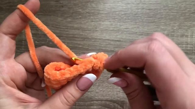 Как вязать полустолбик с накидом | уроки вязания смотреть онлайн