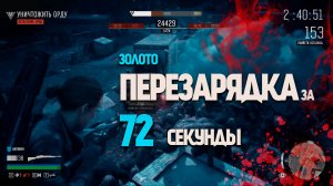 Days Gone ПЕРЕЗАРЯДКА за 72 секунды | ЗОЛОТО
самый быстрый спидран