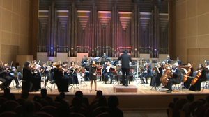 Д . Кабалевский концерт для скрипки  с оркестром 1 часть