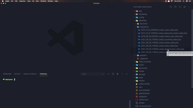 03 Employees Management Application with Laravel and Vuejs - Modify User Registration смотреть онлайн