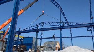 Ангар 24х48х8 с кран балкой 6т Вологодская область