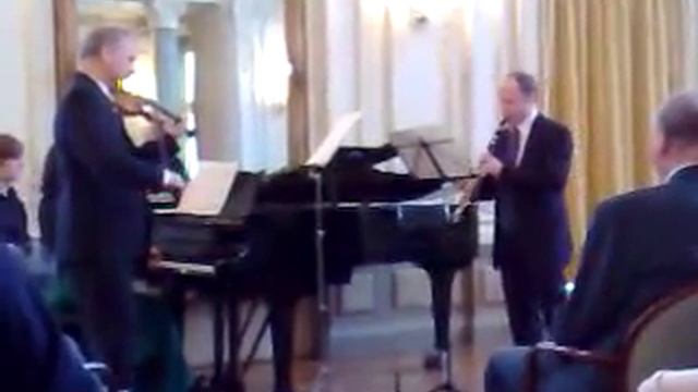 Aram Khachaturian Trio for Clarinet, Violin and Piano Part 1+2 смотреть онлайн