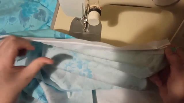 Мастер - класс. Как сшить наволочку с рюшами, без оверлока. Своими руками.