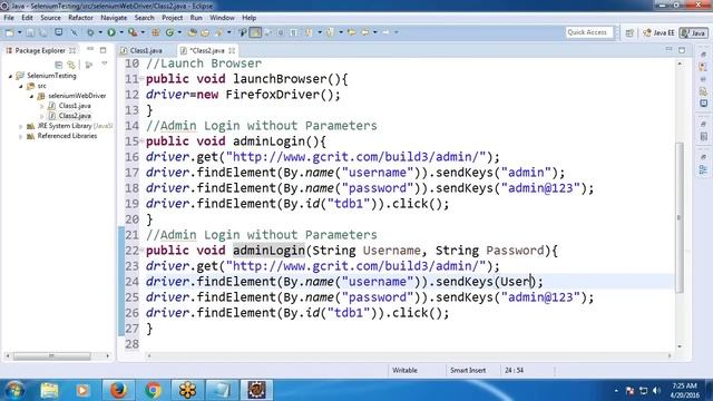 Selenium WebDriver Tutorial 10 - Writing Test Cases Part 3
