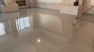 Полиуретановый полимерный пол для спортзала