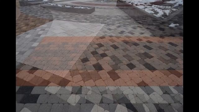 Оранжевое в белом . Кто первый ?! Мощение от Мостовая РУ .