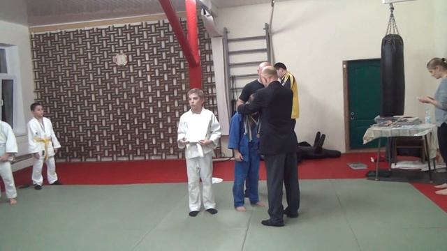 Награждение.Турнир по дзюдо . 27 ноября 2013. смотреть онлайн