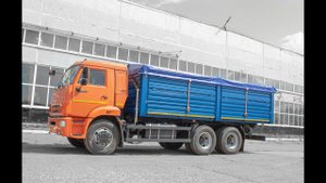 Бортовой зерновоз на шасси КАМАЗ 65115