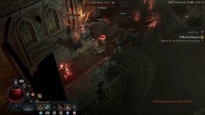 Diablo 4 - Act 3 Suffering Disquiet: Search the Dead For a Key and Place Crusader Skull on Pedestal