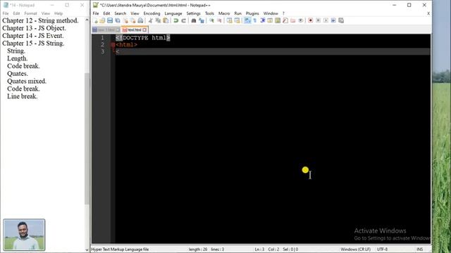 JavaScript full course | JavaScript Tutorial Chapter 15 - JavaScript String