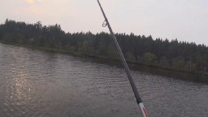 Ловля крупного окуня на спиннинг. Рыбалка на таёжных озёрах.